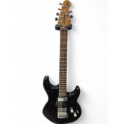 Used Ernie Ball Music Man Luke III black Solid Body Electric Guitar