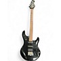 Used Ernie Ball Music Man Luke METALIC BLACK Solid Body Electric Guitar METALIC BLACK