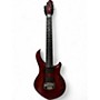 Used Ernie Ball Music Man Majesty 7 Crimson Red Trans Solid Body Electric Guitar Crimson Red Trans