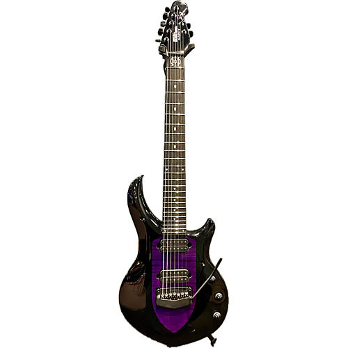 Ernie Ball Music Man Used Ernie Ball Music Man Majesty 7 Wisteria Blossom Solid Body Electric Guitar wisteria blossom