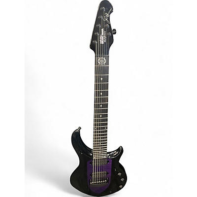 Used Ernie Ball Music Man Majesty 7 Wisteria Blossom Solid Body Electric Guitar