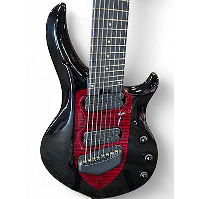 Used Ernie Ball Music Man Majesty 8 SANGUINE RED Solid Body Electric Guitar