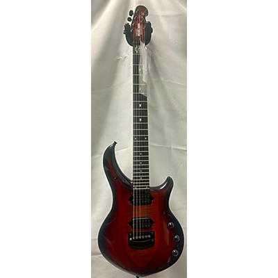 Ernie Ball Music Man Used Ernie Ball Music Man Majesty Blood Orange Burst Solid Body Electric Guitar