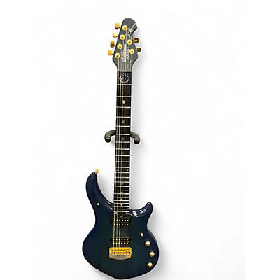 Used Ernie Ball Music Man Majesty Blue Solid Body Electric Guitar