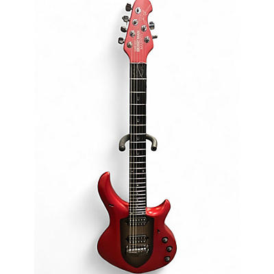 Used Ernie Ball Music Man Majesty Iced Crimson Solid Body Electric Guitar
