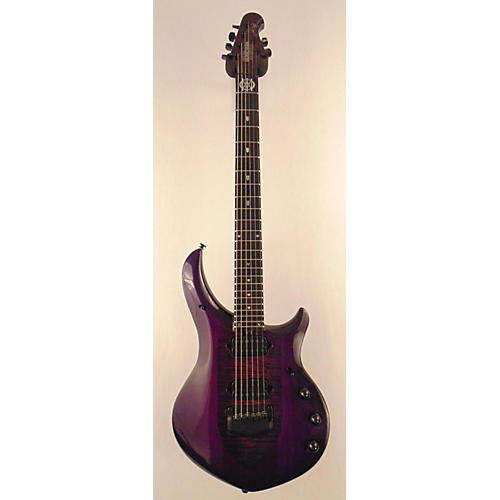 Ernie Ball Music Man Used Ernie Ball Music Man Majesty Purple Solid Body Electric Guitar Purple