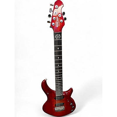 Used Ernie Ball Music Man Majesty Red Solid Body Electric Guitar