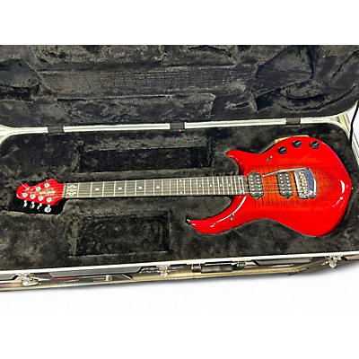 Used Ernie Ball Music Man Majesty SUNRISE RED Solid Body Electric Guitar