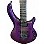 Used Ernie Ball Music Man Majesty Trans Purple Solid Body Electric Guitar Trans Purple