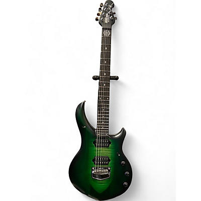 Used Ernie Ball Music Man Majesty gravity green Solid Body Electric Guitar