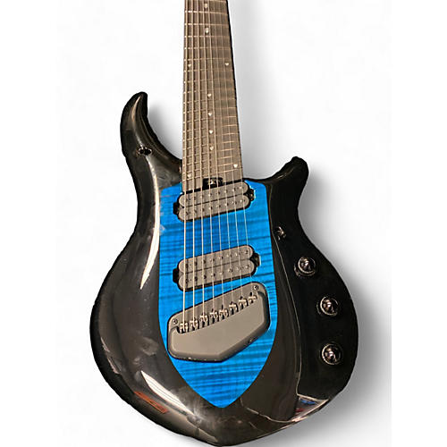 Ernie Ball Music Man Used Ernie Ball Music Man Majesty okelani blue Solid Body Electric Guitar okelani blue