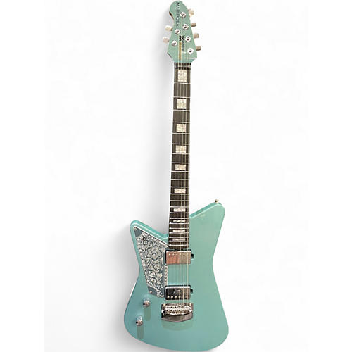 Used Ernie Ball Music Man Mariposa Dorado Green Electric Guitar Dorado Green