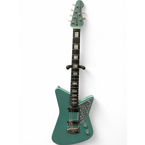 Used Ernie Ball Music Man Mariposa Dorado Green Solid Body Electric Guitar Dorado Green