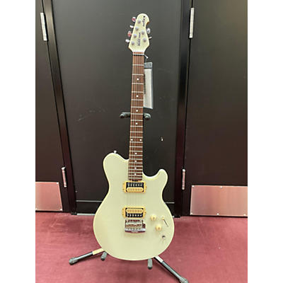 Ernie Ball Music Man Used Ernie Ball Music Man Reflex Antique White Solid Body Electric Guitar