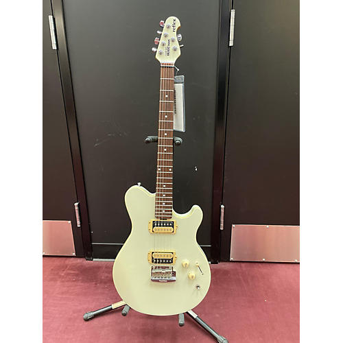 Ernie Ball Music Man Used Ernie Ball Music Man Reflex Antique White Solid Body Electric Guitar Antique White