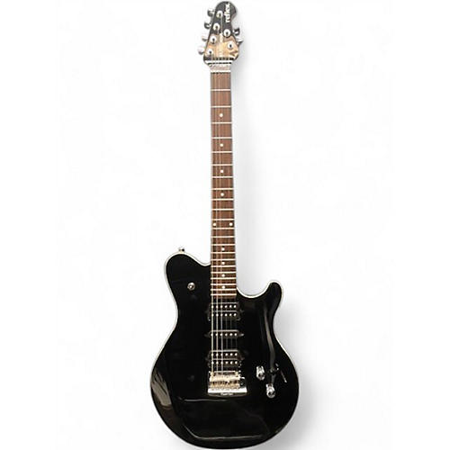 Ernie Ball Music Man Used Ernie Ball Music Man Reflex Black and White Solid Body Electric Guitar Black and White