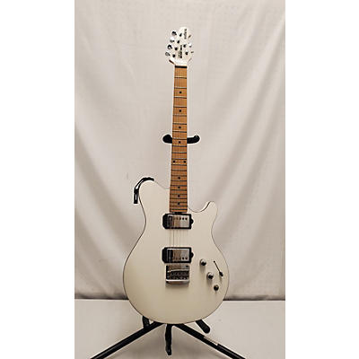 Ernie Ball Music Man Used Ernie Ball Music Man Reflex White Solid Body Electric Guitar