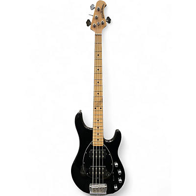 Used Ernie Ball Music Man STERLING USA HH BLACK Electric Bass Guitar