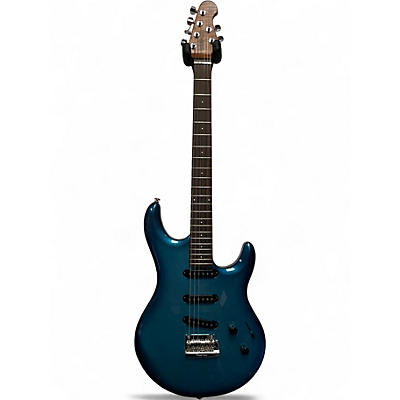 Used Ernie Ball Music Man STEVE LUKATHER LUKE 4 SSS DIESEL BLUE Solid Body Electric Guitar