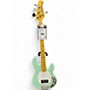 Used Ernie Ball Music Man STINGRAY 34 Surf Green Electric Bass Guitar Surf Green