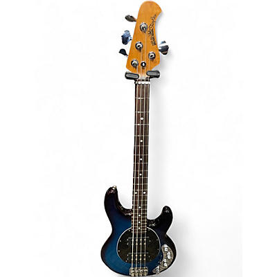 Used Ernie Ball Music Man STINGRAY 4 SPECIAL HH PACIFIC BLUE BURST Electric Bass Guitar