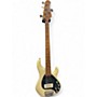 Used Ernie Ball Music Man STINGRAY 5 30TH ANNIVERSARY Antique White Electric Bass Guitar Antique White
