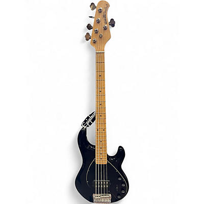 Used Ernie Ball Music Man STINGRAY 5 Black Electric Bass Guitar