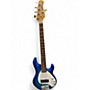 Used Ernie Ball Music Man STINGRAY 5 H Blue Burst Electric Bass Guitar Blue Burst