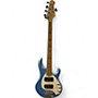 Used Ernie Ball Music Man STINGRAY 5 HH Blue Sapphire Electric Bass Guitar Blue Sapphire
