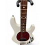 Used Ernie Ball Music Man STINGRAY H SLO SPECIAL WHITE Electric Bass Guitar WHITE