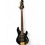 Used Ernie Ball Music Man STINGRAY HS 5 Black Electric Bass Guitar Black