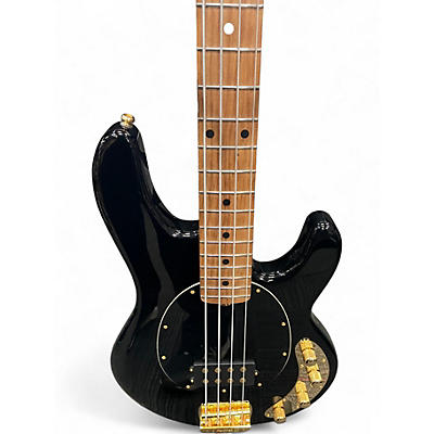 Used Ernie Ball Music Man STINGRAY JACKPOT BLACK AND GOLD Electric Bass Guitar