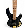 Used Ernie Ball Music Man STINGRAY JACKPOT BLACK AND GOLD Electric Bass Guitar BLACK AND GOLD