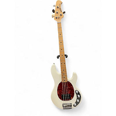 Used Ernie Ball Music Man STINGRAY SLO SPECIAL Olympic White Electric Bass Guitar