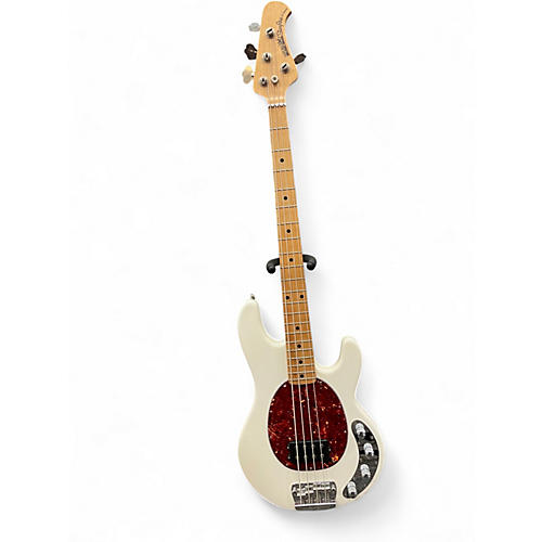 Used Ernie Ball Music Man STINGRAY SLO SPECIAL Olympic White Electric Bass Guitar Olympic White