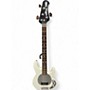 Used Ernie Ball Music Man SUB SATIN WHITE Electric Bass Guitar SATIN WHITE