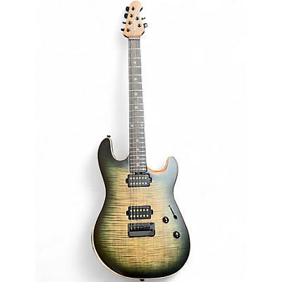 Used Ernie Ball Music Man Sabre Artist Series Rabea Massaad Emerald Hill Burst Solid Body Electric Guitar