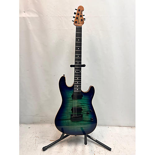 Ernie Ball Music Man Used Ernie Ball Music Man Sabre HT Blue Solid Body Electric Guitar Blue