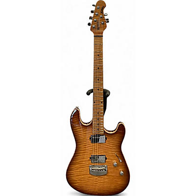 Used Ernie Ball Music Man Sabre Honey Suckle Solid Body Electric Guitar