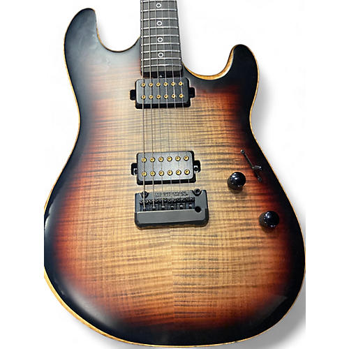 Used Ernie Ball Music Man Sabre Rabea Massaad Artist Series Burst Solid Body Electric Guitar Burst