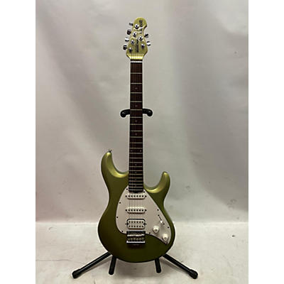 Ernie Ball Music Man Used Ernie Ball Music Man Silhouette Special Apple Green Solid Body Electric Guitar