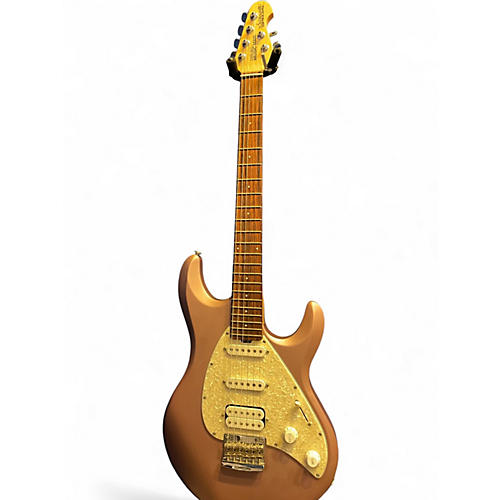 Used Ernie Ball Music Man Silhouette Special Rose Gold Solid Body Electric Guitar Rose Gold