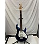 Used Ernie Ball Music Man Used Ernie Ball Music Man Silhouette Standard Blue Solid Body Electric Guitar Blue