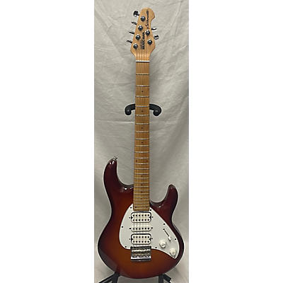 Ernie Ball Music Man Used Ernie Ball Music Man Silhouette Standard Honey Burst Solid Body Electric Guitar