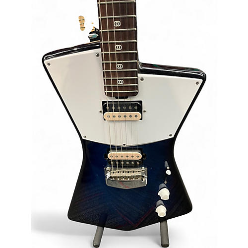 Used Ernie Ball Music Man St. Vincent Signature Trans Blue SPARKLE Solid Body Electric Guitar Trans Blue SPARKLE