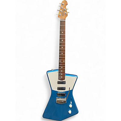 Used Ernie Ball Music Man St. Vincent Signature Vincent Blue Solid Body Electric Guitar