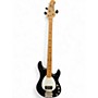 Used Ernie Ball Music Man Sterling 4 String Black Electric Bass Guitar Black