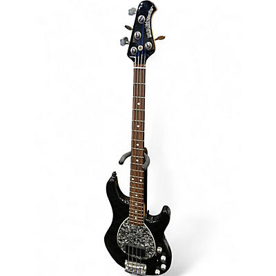 Used Ernie Ball Music Man Sterling 4 String Black Electric Bass Guitar