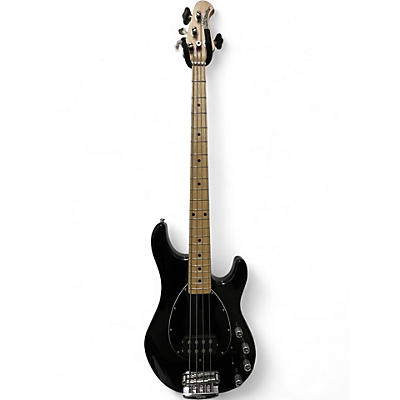 Used Ernie Ball Music Man Sterling 4 String Black Electric Bass Guitar