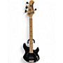 Used Ernie Ball Music Man Sterling 4 String Black Electric Bass Guitar Black